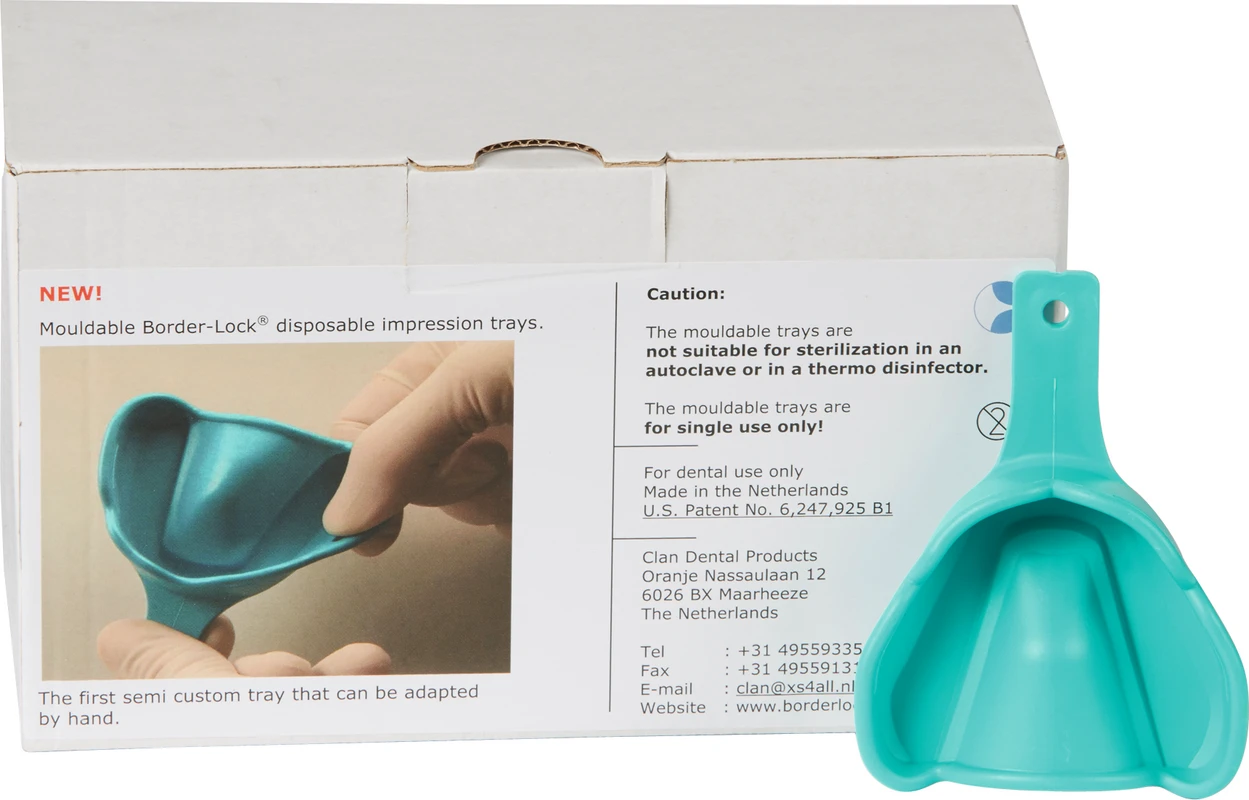 Abdrucklöffel Border Nachfüllpackung 10 Stück OK, verformbar, Nr. 43