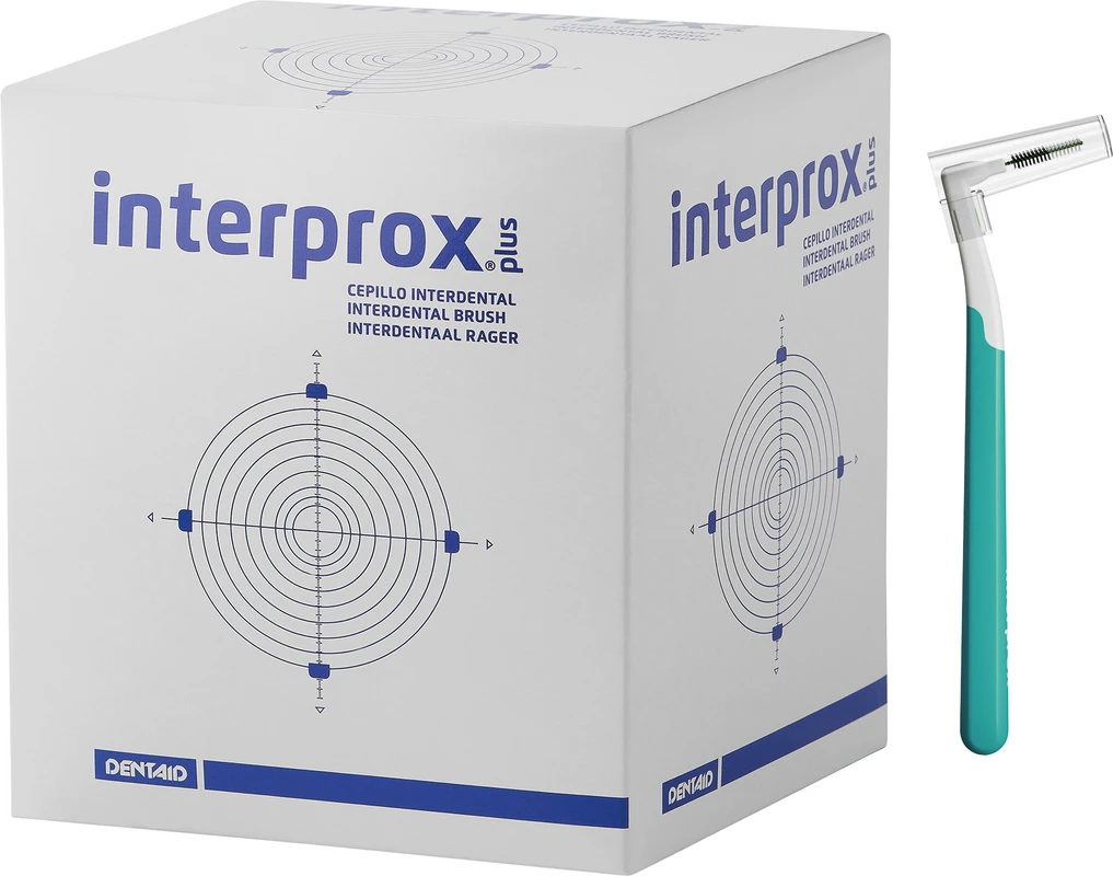 interprox® plus Box 100 Stück grün, Ø 1,1 mm, micro