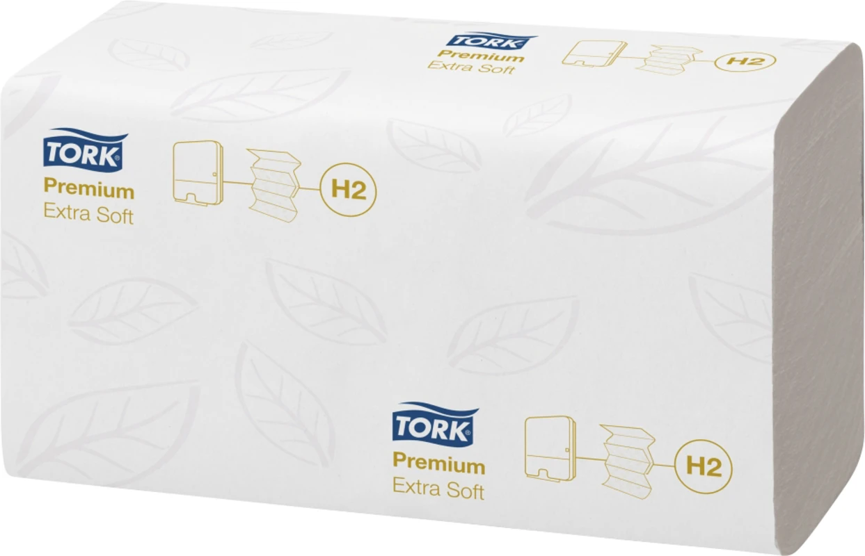 TORK® Xpress® extra weiche Multifold (Interfold) Handtücher H2 System essity