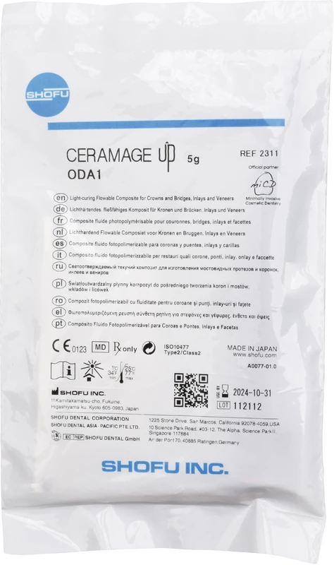 CERAMAGE UP Spritze 5 g Komposit opaque dentin A1