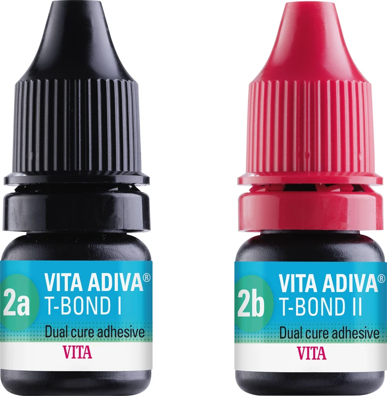 VITA ADIVA® COMPONENTS Set T-Bond I + II 2 x 5 ml Flasche (nur für VITA ADIVA FULL-ADHESIVE)