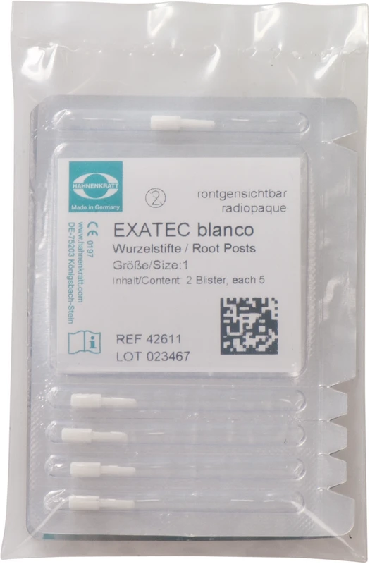 Exatec Nachfüllpackung 10 Stück weiß, &Oslash; 1,46 mm