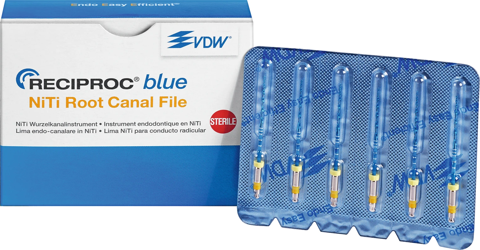 RECIPROC® blue Packung 6 Stück 31 mm, ISO 050