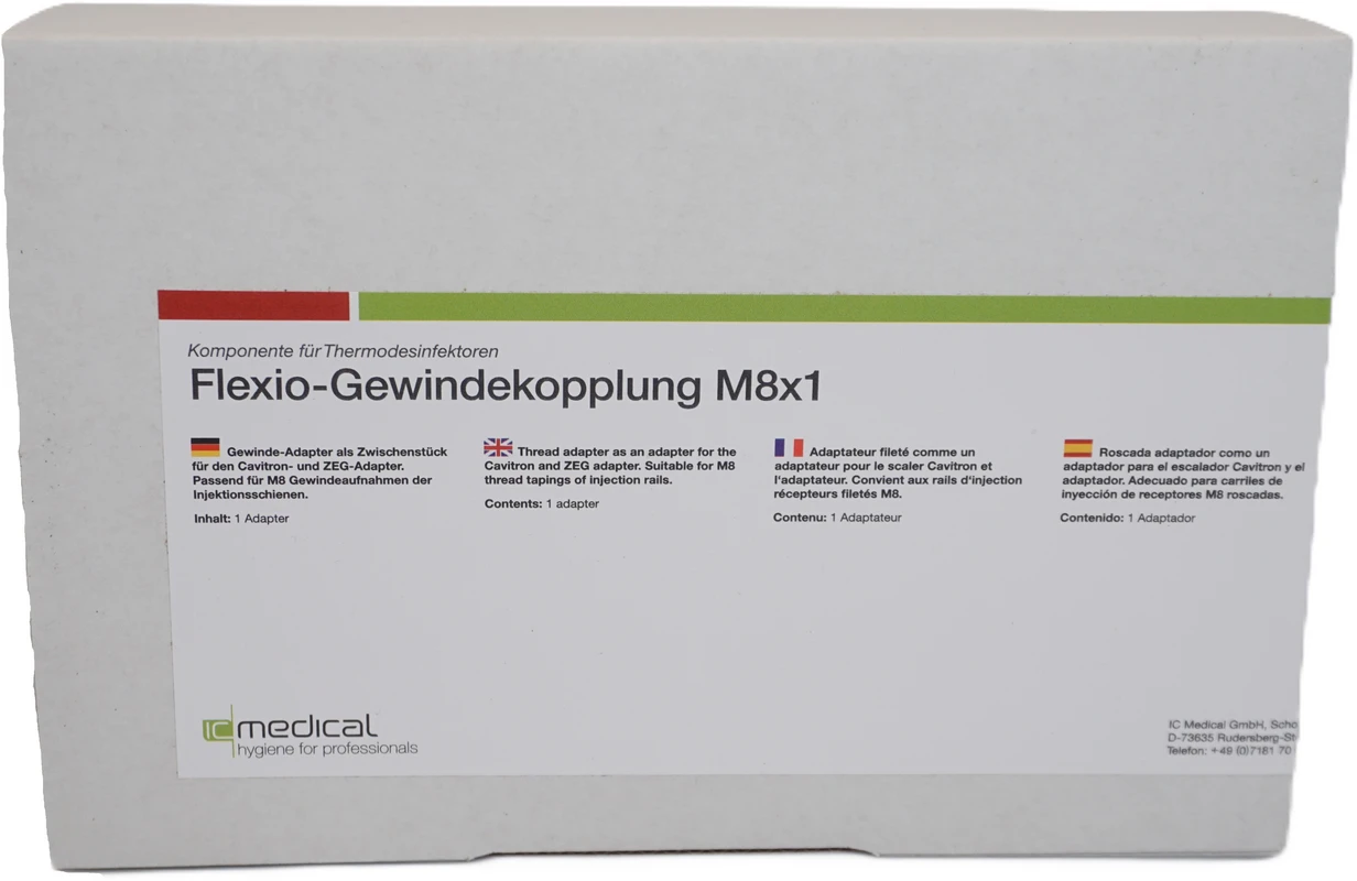 Flexio Gewindekopplung M8x1 IC Medical