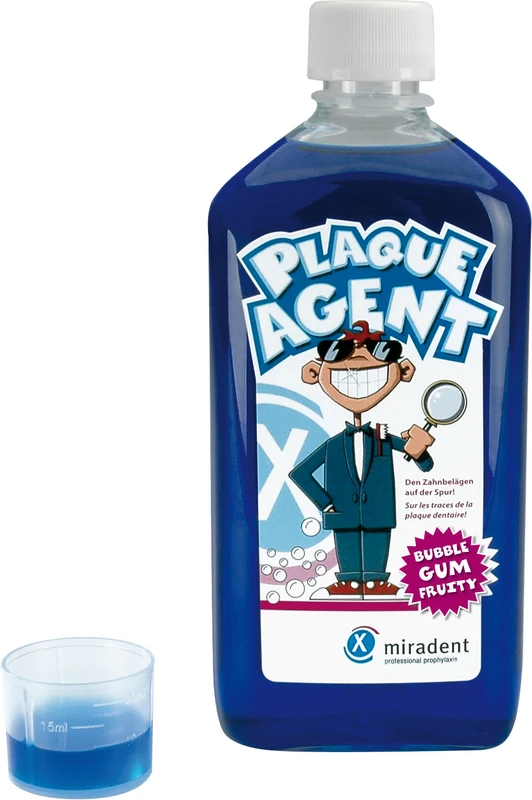 miradent Plaque Agent® Flasche 500 ml inklusive Dosierkappe