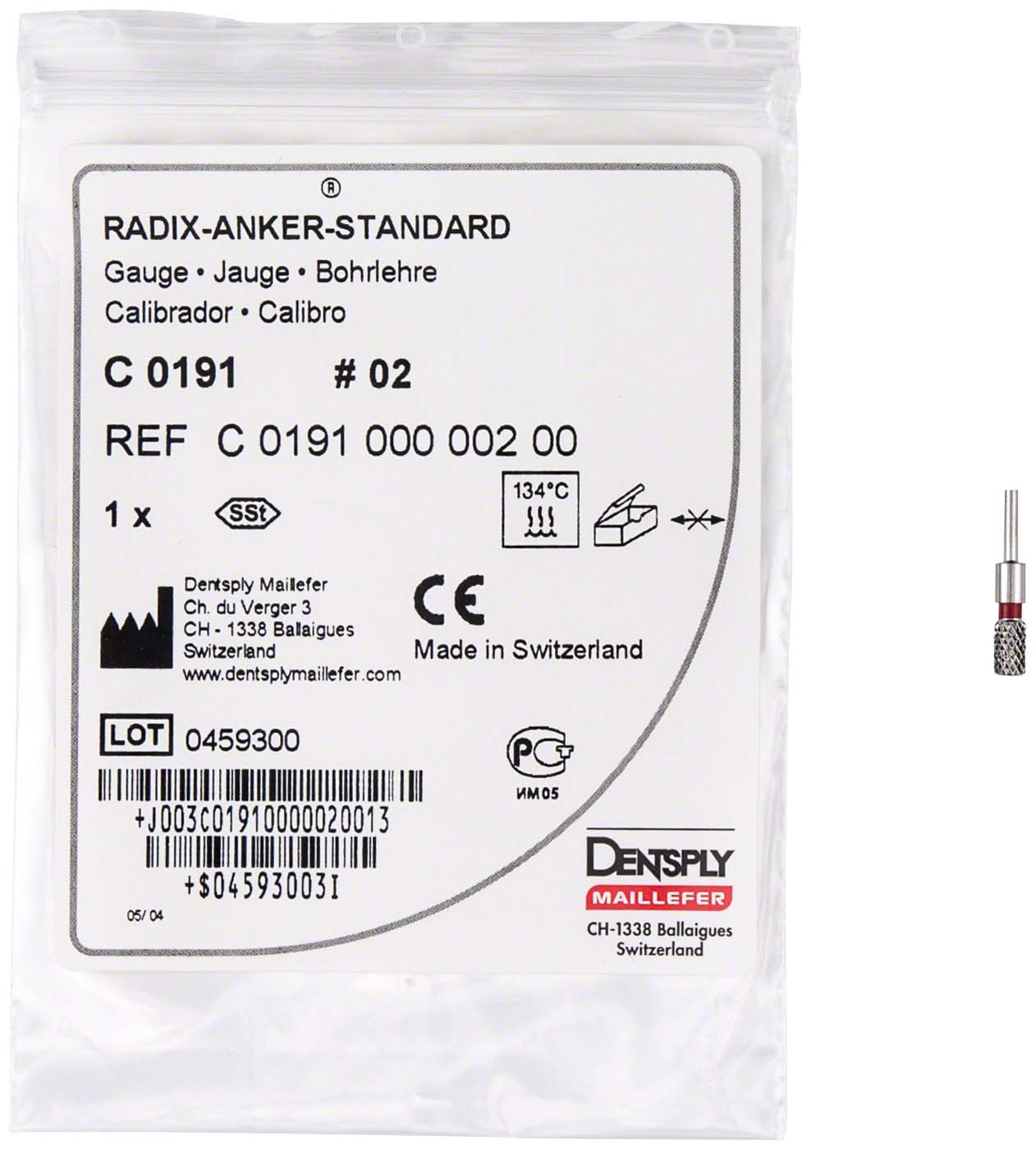 RADIX-ANKER-STANDARD Dentsply Sirona