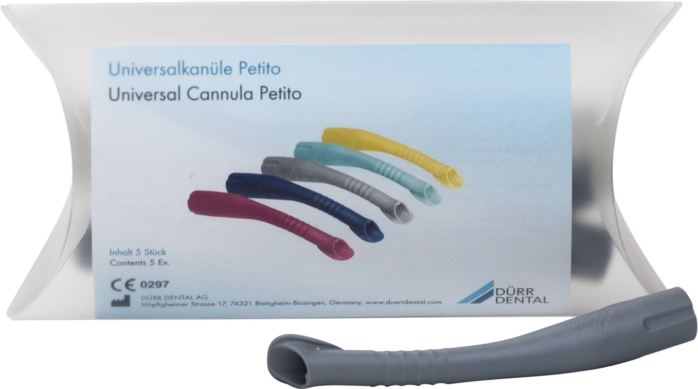 Universalkanülen Petito Packung 5 Stück Ø 16 mm, grau