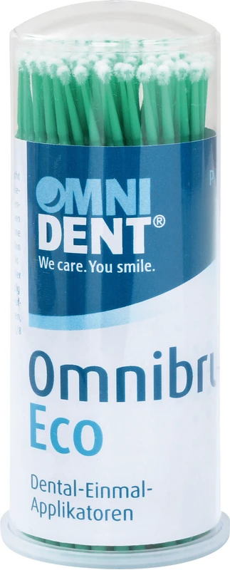 Omnibrush Eco Packung 100 Stück grün
