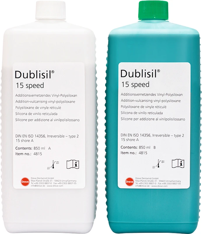 Dublisil® 15 speed Packung 850 ml Flasche A, 850 ml Flasche B