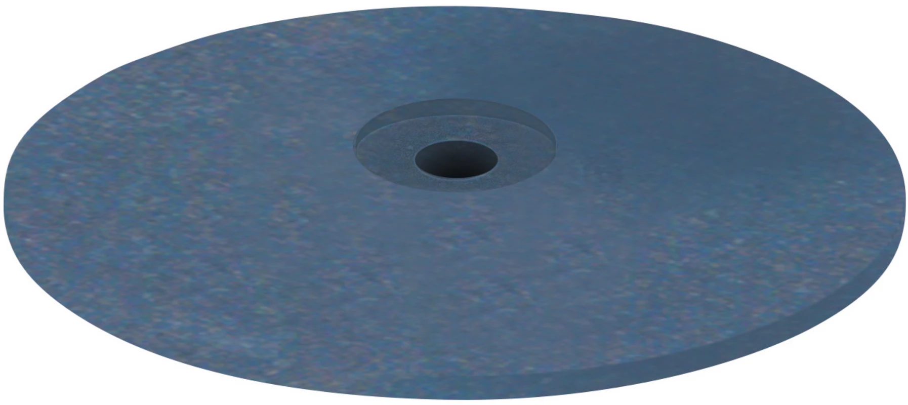 EVE CHROM PLUS Packung 10 Stück unmontiert, blau mittel, Figur 303 Linse, 22 x 3,5 mm