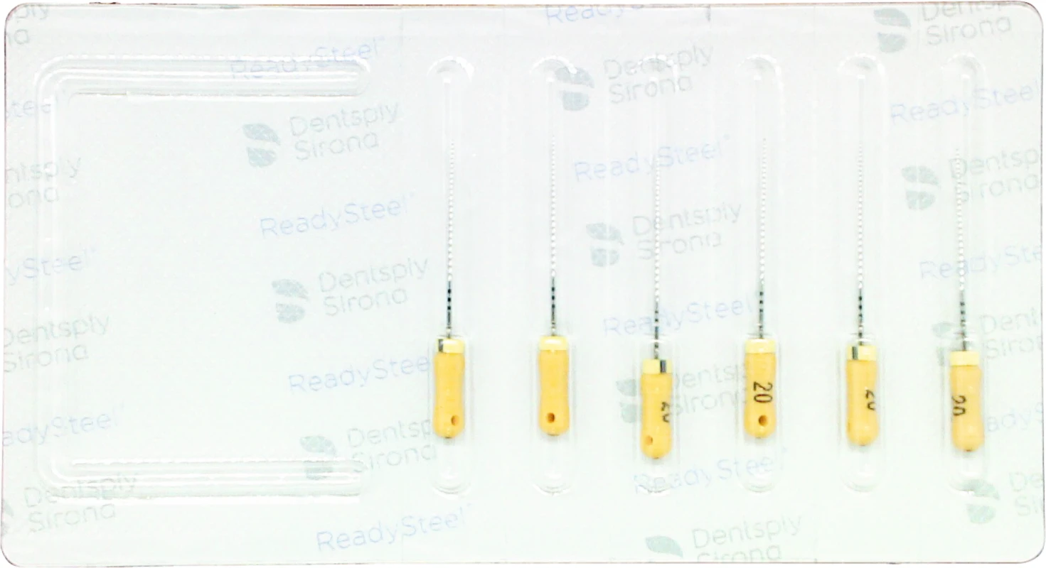 READYSTEEL C+ Files Packung 6 Stück 25 mm ISO 020