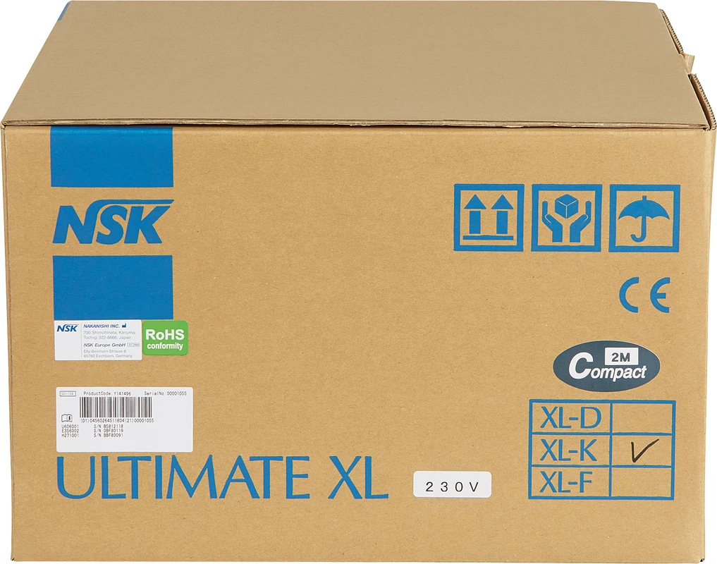 Ultimate XL - Bürstenloser Mikromotor Kompletset Kniesteuergerät, Compact Handstück