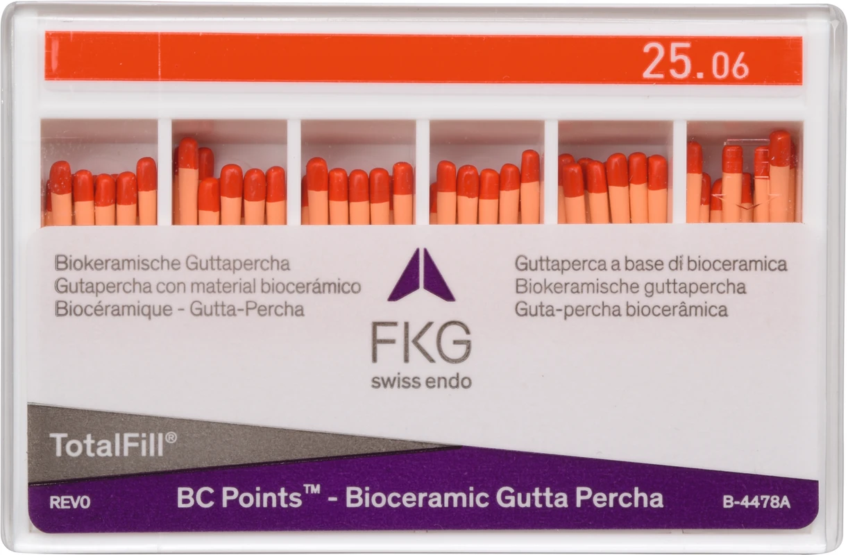 Total Fill BC Points Packung 60 Stück Taper.06 ISO 025