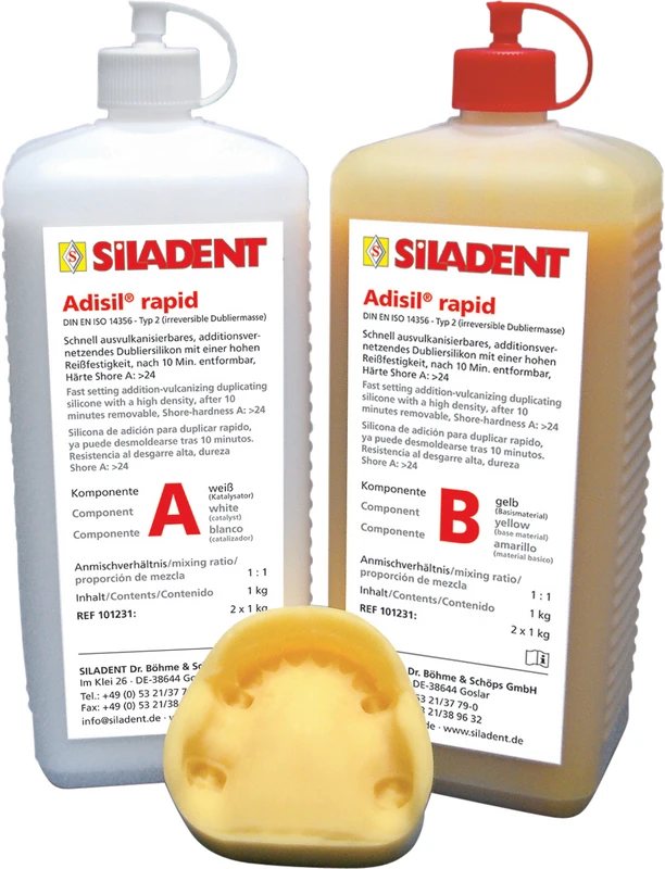 Adisil® rapid Packung 1 kg Flasche A, 1 kg Flasche B