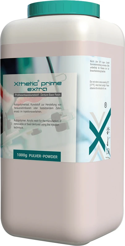 Xthetic® prime extra Packung 1.000 g Pulver pink Xthetic® prime extra Packung 1.000 g Pulver pink