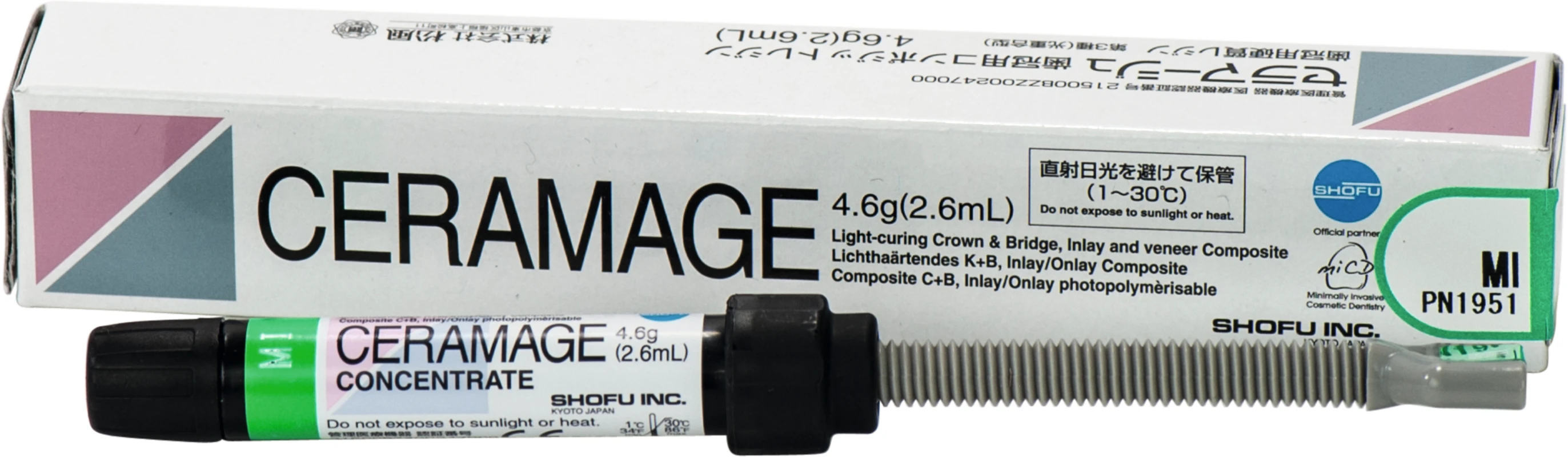 CERAMAGE Spritze 4,6 g effekt MI CERAMAGE SHOFU