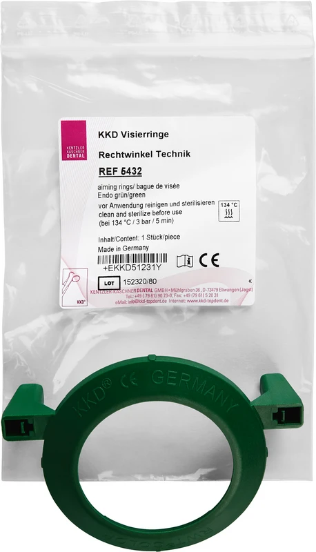 RWT® COLOR Stück Visierring, grün, Endo