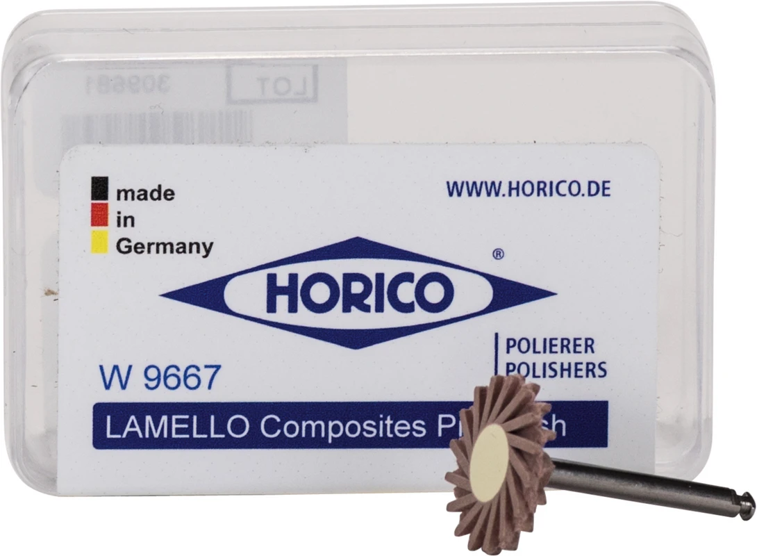 Lamello-Polierer Komposite Packung 5 Stück beige mittel, RA, 14 mm