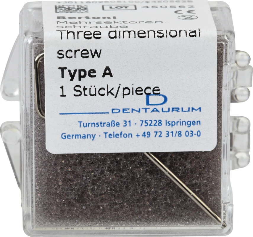Mehrsektorenschrauben Dentaurum