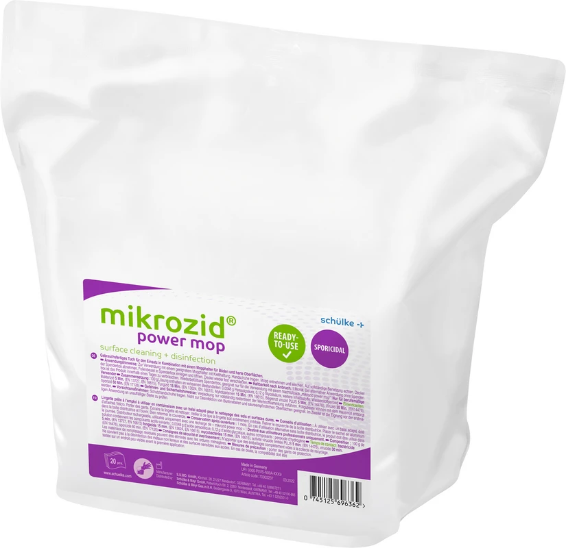 mikrozid® power mop Nachfüllpackung 2 x 20 Stück
