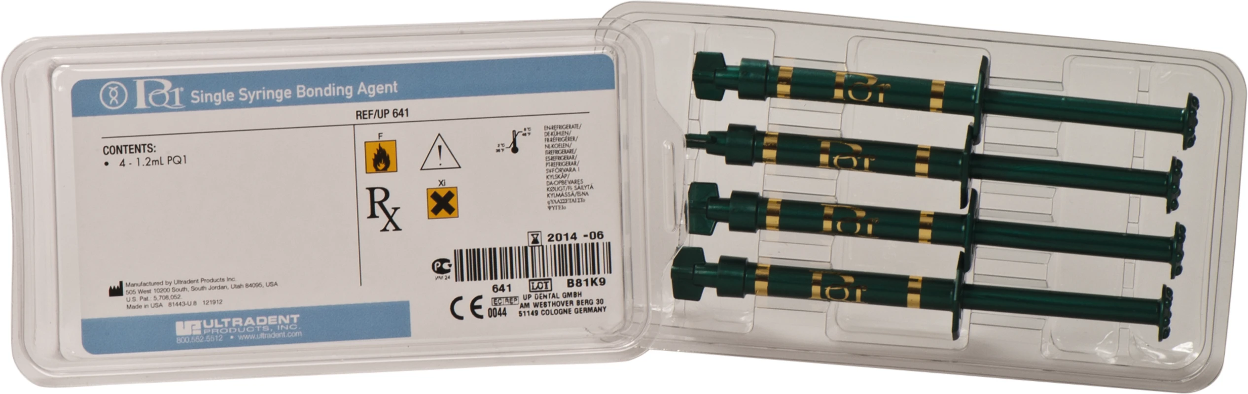 PQ1™ Nachfüllpackung 4 x 1,2 ml Spritze