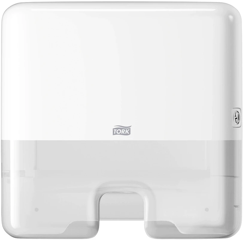 TORK® Xpress® Mini Spender für Multifold (Interfold) Handtücher H2 System Stück weiß, 30,2 x 10,1 cm