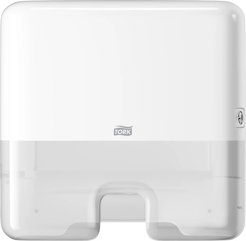 TORK® Xpress® Mini Spender für Multifold (Interfold) Handtücher H2 System Stück weiß, 30,2 x 10,1 cm