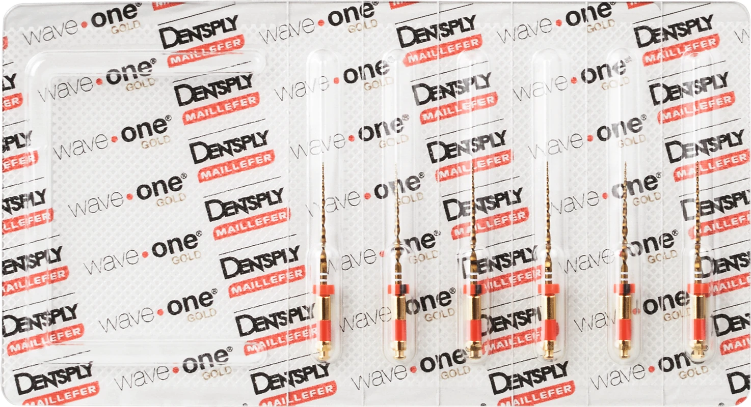 WaveOne® Gold Packung 6 Stück PRIMARY, 21 mm, Taper.07 ISO 025