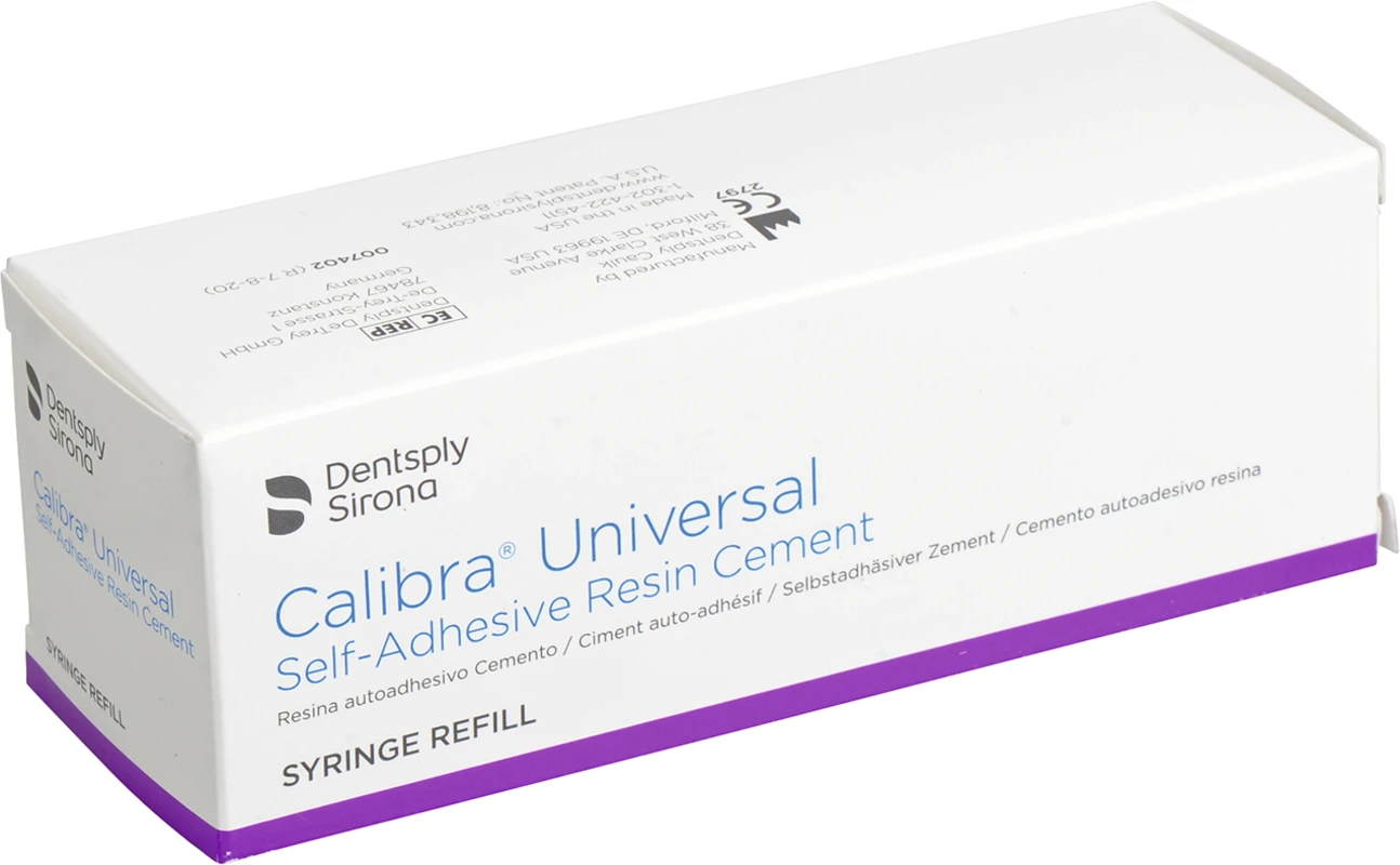 Calibra® Universal Packung 2 x 4,5 g Automix Spritze opak, 20 Mischkanülen