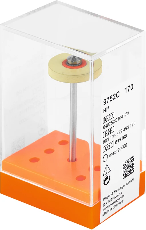 Diamantpolierer 9752 Stück gelb ISO 170, HP Diamantpolierer 9752 Stück gelb ISO 170, HP