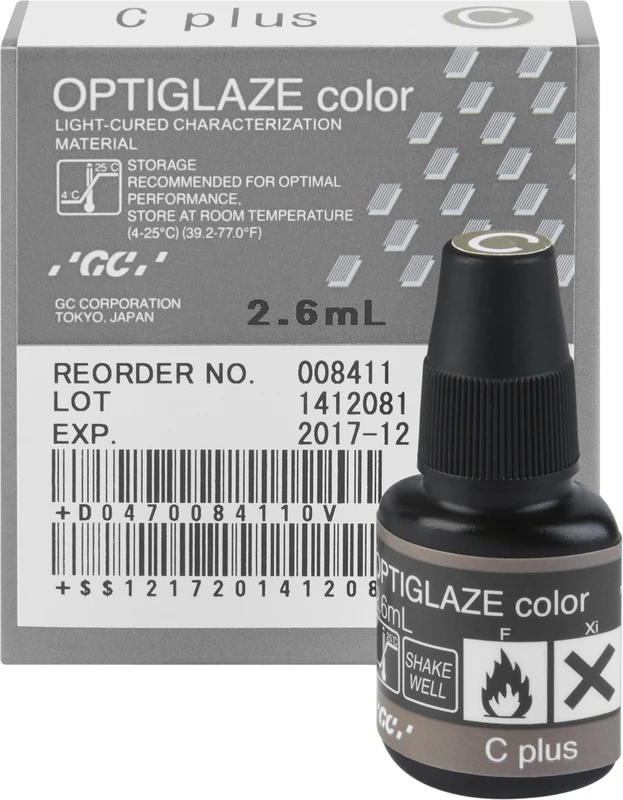 GC OPTIGLAZE® color Flasche 2,6 ml C plus