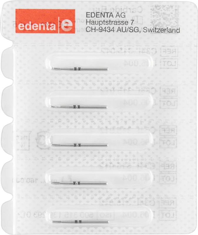 Kronentrenner C34L Packung 5 Stück 2 x schwarz, FGL, Figur 139, 3,5 mm, ISO 012