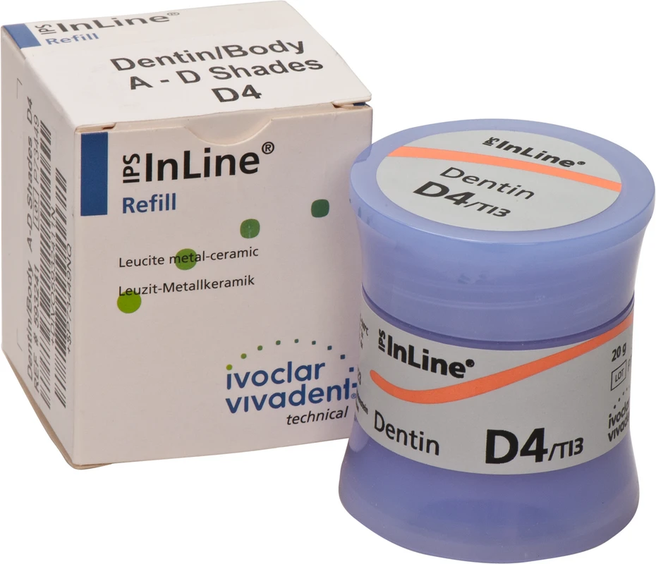 IPS InLine® Dose 20 g Pulver dentin D4