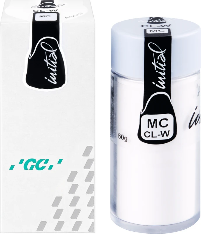 GC Initial™ MC Dose 50 g Pulver clear windows CL-W