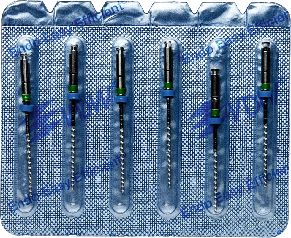 FlexMaster® Instrumente Packung 6 Stück 25 mm, Taper.02 ISO 070
