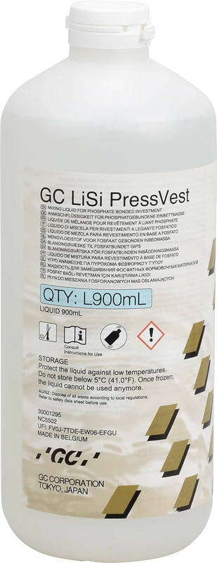 GC LiSi PressVest Flasche 900 ml Flüssigkeit
