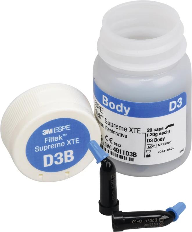 Filtek™ Supreme XTE Universal Packung 20 x 0,2 g Kapsel body D3