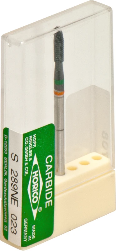 HM-Fräser 289NE/NEF Stück schwarz besch., Kreuzverzahnung, orange-grün, HP, Figur S289, 8 mm, ISO 023