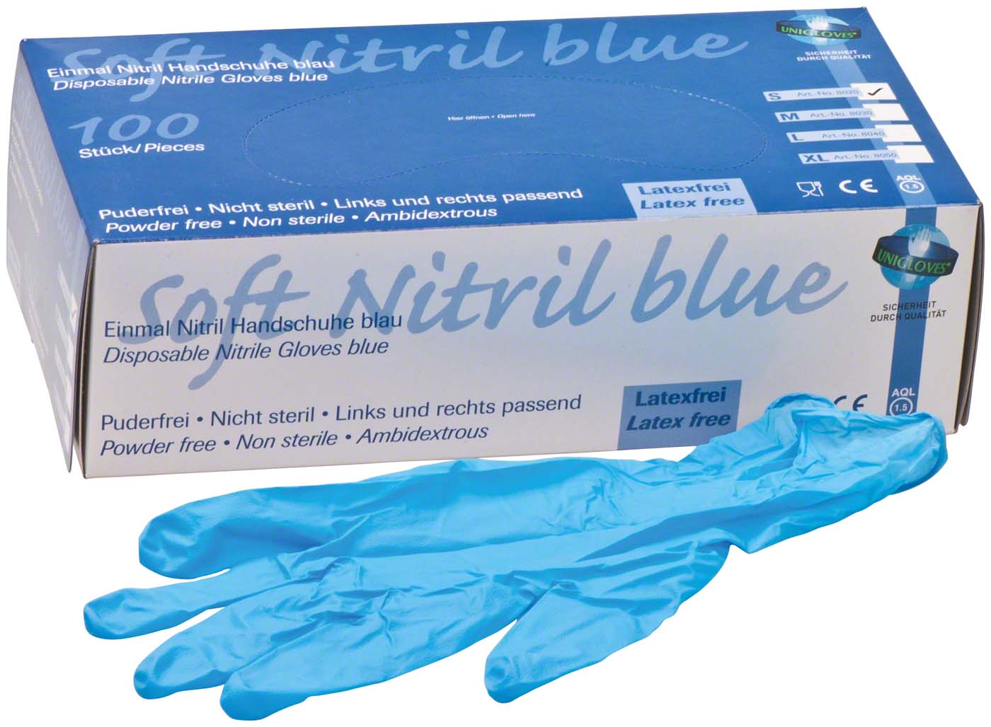 SOFT NITRIL BLUE Unigloves