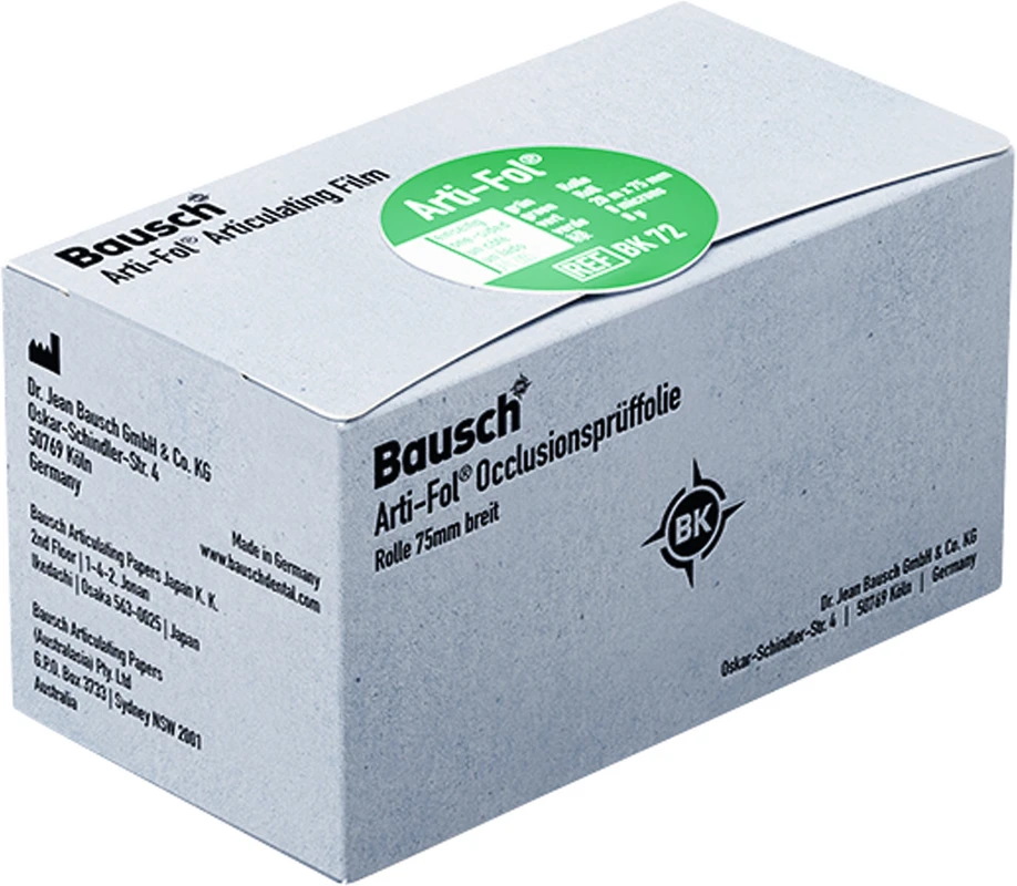 Arti-Fol® 8 µ Packung 20 m einseitig, 75 mm breit, grün