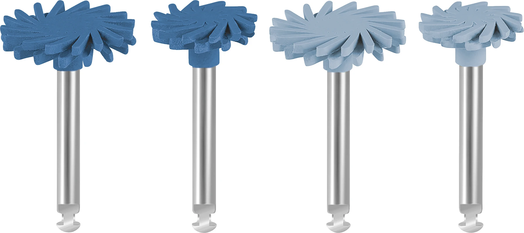 TWIST™ DIA for Composite Introkit 6 Stück (3 x dunkelblau mittel, 3 x hellblau fein), Ø 14 mm