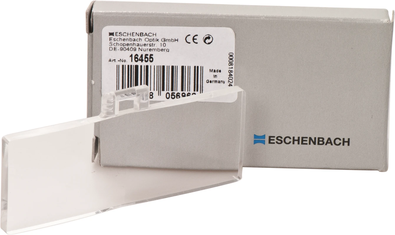 Linsenteile für laboMED und laboCLIP Stück binokular, 1,7 x / 2,5 dpt, Arbeitsabstand ca. 400 mm