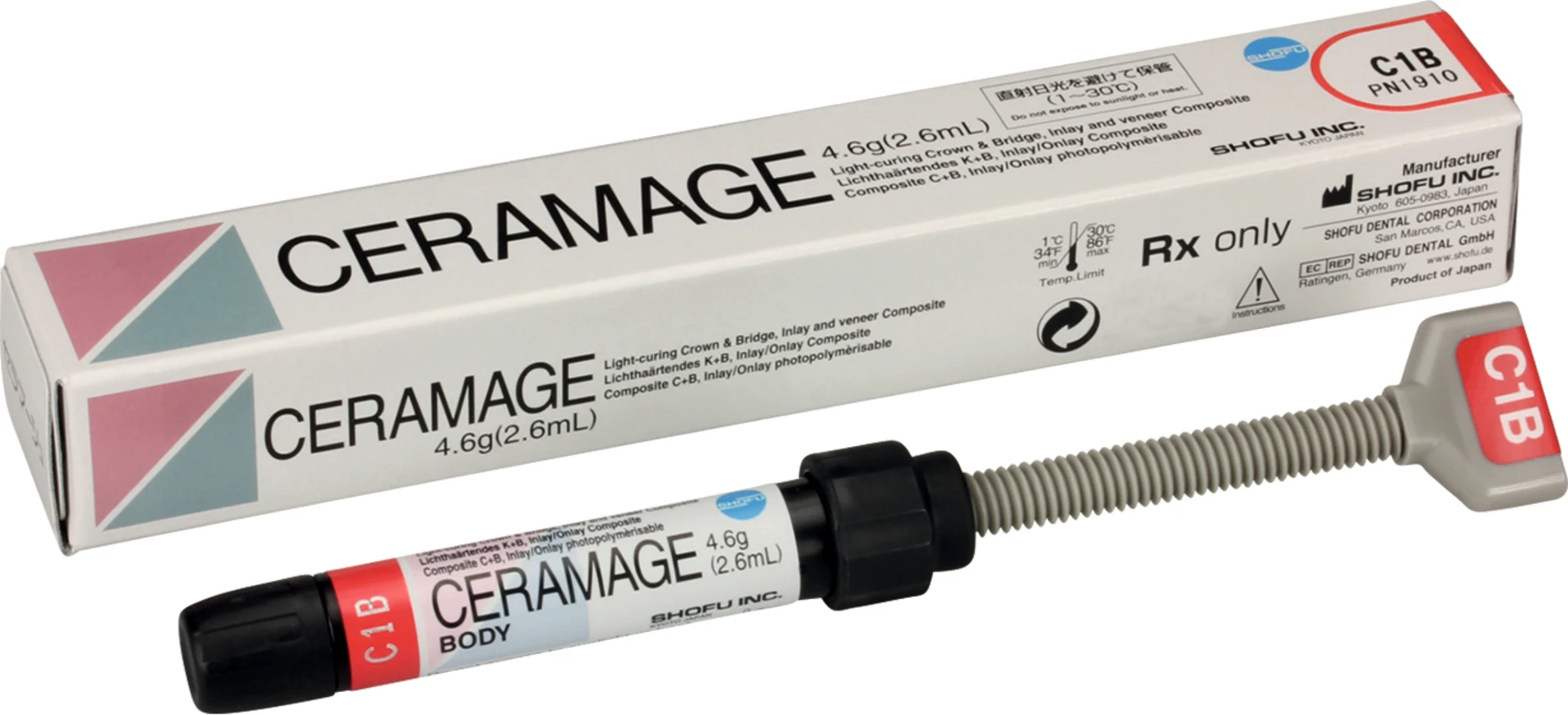 CERAMAGE Spritze 4,6 g dentin C1