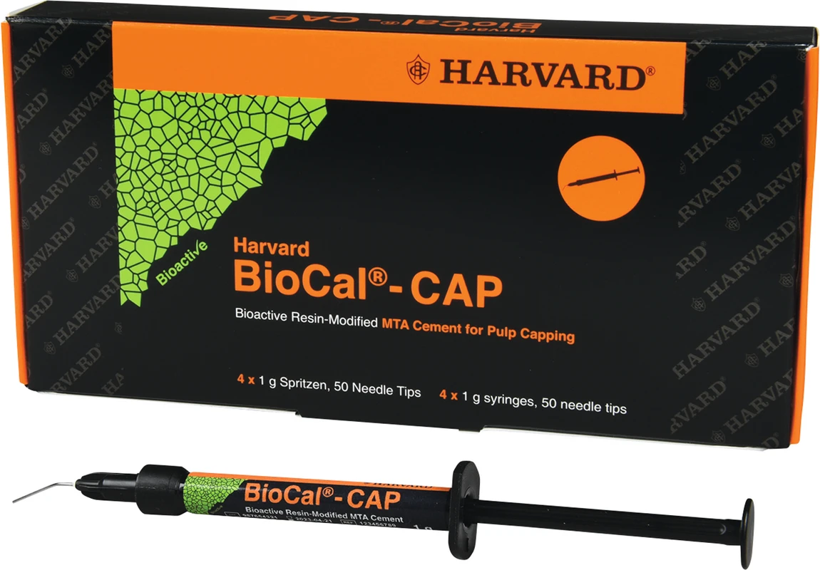 Harvard BioCal® - CAP Packung 4 x 1 g Spritze, 50 needle tips