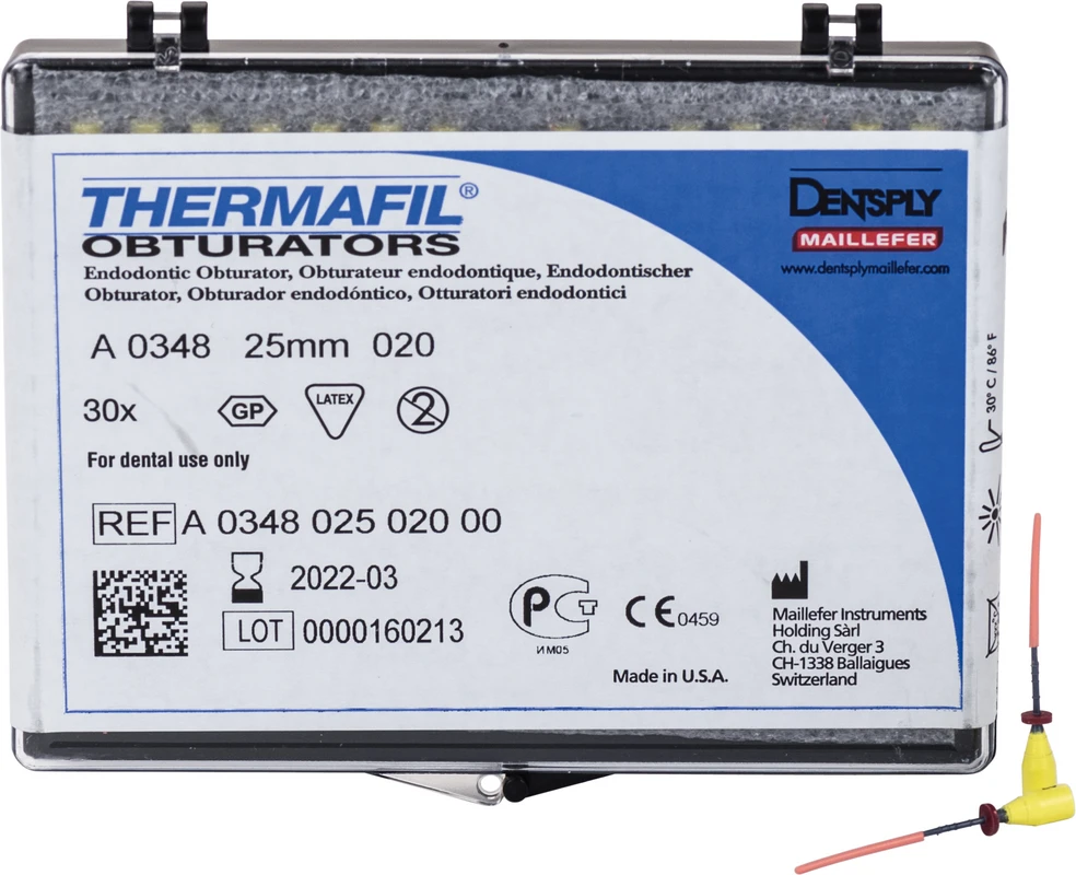 THERMAFIL® Obturatoren Packung 30 Stück ISO 020