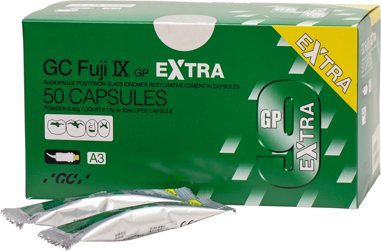 GC Fuji XP GP EXTRA Packung 50 x 0,14 ml Capsule A3