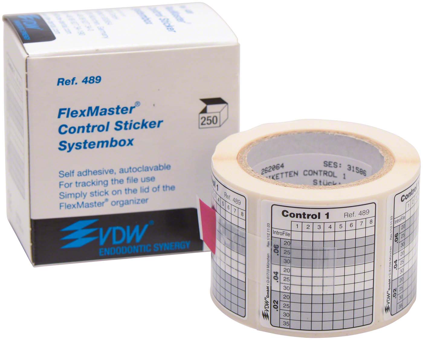 FlexMaster® Control Sticker Systembox VDW